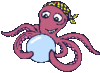 GIF animado (6098) Pulpo vidente