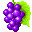 GIF animado (1235) Racimo de uvas