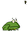 GIF animado (11082) Rana cazando con la lengua