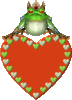 GIF animado (2479) Rana romantica