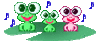 GIF animado (11133) Ranas pequenas