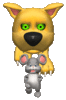 GIF animado (8056) Raton corriendo gato