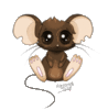 GIF animado (9958) Raton marron