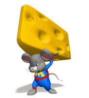 GIF animado (126) Raton queso