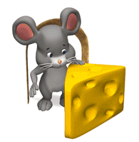 GIF animado (127) Raton queso