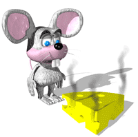 GIF animado (128) Raton queso