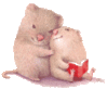 GIF animado (2503) Ratoncitos enamorados