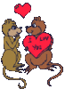 GIF animado (2511) Ratones romanticos