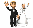 GIF animado (2896) Recien casados