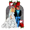 GIF animado (2900) Recien casados