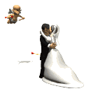 GIF animado (2901) Recien casados