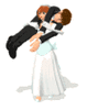 GIF animado (2902) Recien casados