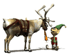 GIF animado (9988) Reno y elfo