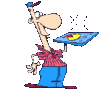 GIF animado (1268) Repartidor de pizza