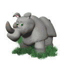 GIF animado (9999) Rinoceronte