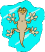 Imagen GIF de Salamanquesa animado
