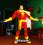 GIF animado (14365) Shazam capitan marvel