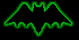 GIF animado (9773) Silueta de murcielago