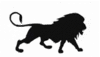 GIF animado (9558) Silueta leon