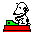 GIF animado (14272) Snoopy