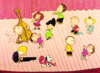 GIF animado (14273) Snoopy bailando amigos