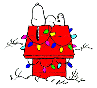 GIF animado (14266) Snoopy navidad