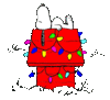 GIF animado (14266) Snoopy navidad