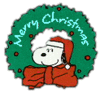 GIF animado (14269) Snoopy navidad