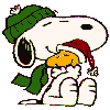 GIF animado (14270) Snoopy navidad