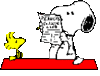 GIF animado (14328) Snoopy woodstock