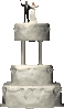 GIF animado (2925) Tarta nupcial