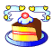GIF animado (4131) Tarta romantica