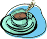 GIF animado (289) Taza de cafe con la cucharilla