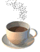 GIF animado (296) Taza de cafe humeante