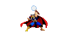 GIF animado (14645) Thor mjolnir