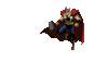 GIF animado (14647) Thor volando