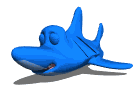 GIF animado (6524) Tiburon dormido