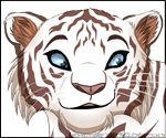 GIF animado (10038) Tigre blanco