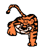 GIF animado (10052) Tigre dibujos