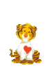GIF animado (1982) Tigre romantico