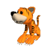 GIF animado (10063) Tigre sentado
