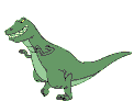 GIF animado (7625) Tiranosaurio rex cartoon