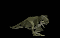 GIF animado (7641) Tiranosaurio rex rugiendo