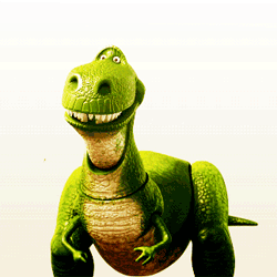GIF animado (7643) Tiranosaurio rex toy story