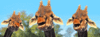 GIF animado (9446) Tres jirafas