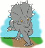 GIF animado (7657) Triceratops bonito