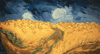 GIF animado (11895) Trigal con cuervos van gogh