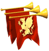 GIF animado (12924) Trompas medievales