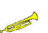 GIF animado (12927) Trompeta amarilla