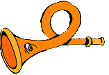 GIF animado (12932) Trompeta naranja